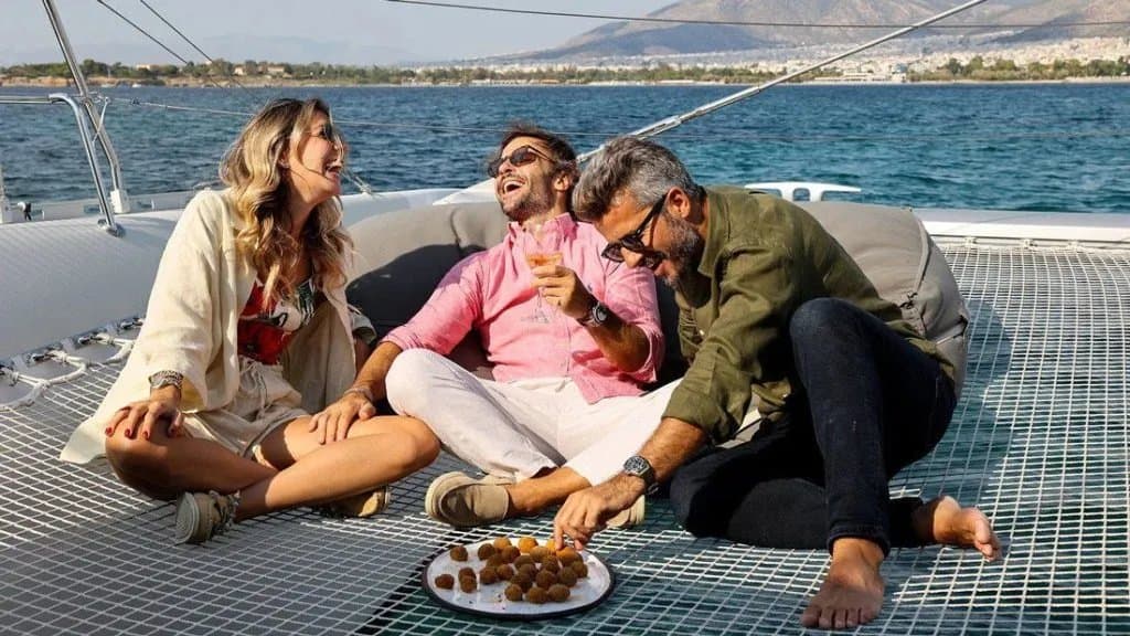 Sunset Wine Tasting on the Athenian Riviera: Aboard Your Private Yacht
