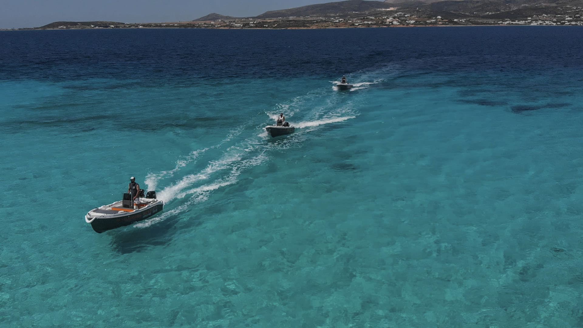 Paros License-Free Boat Adventure: Half Day or Full Day